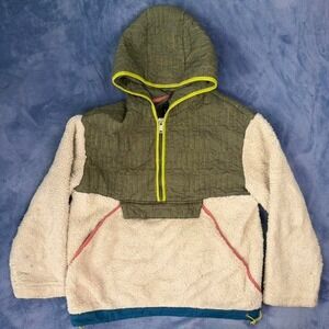 Women's UGG Iggy Faux Fur Hooded Half-Zip Pullover, women Size s